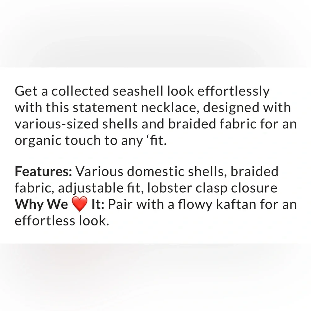 Free People Kalua Shell Necklace - Picture 5 of 5